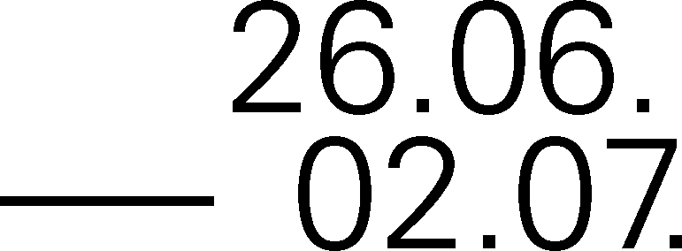 26.06.-02.07.
